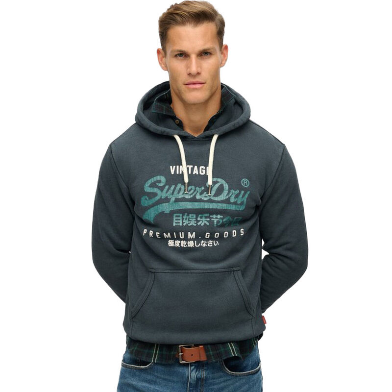 Superdry Duo Vintage Logo Hoodie image number 0